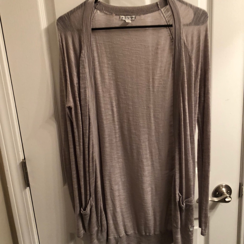 Well loved, comfy, light cardigan